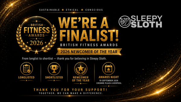 Sleepy Sloth Named British Fitness Awards 2026 Newcomer of the Year Finalist - Sleepy Sloth Ltd