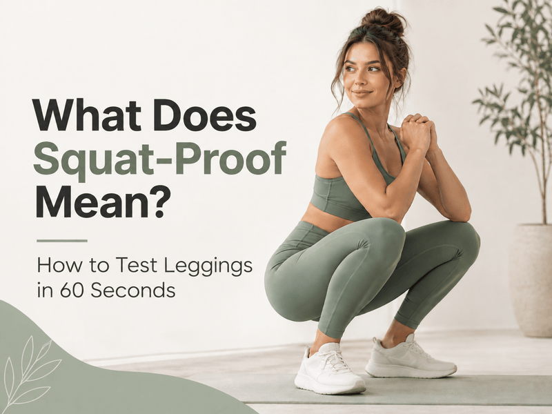 What Does Squat-Proof Mean? How to Test Leggings in 60 Seconds - Sleepy Sloth Ltd
