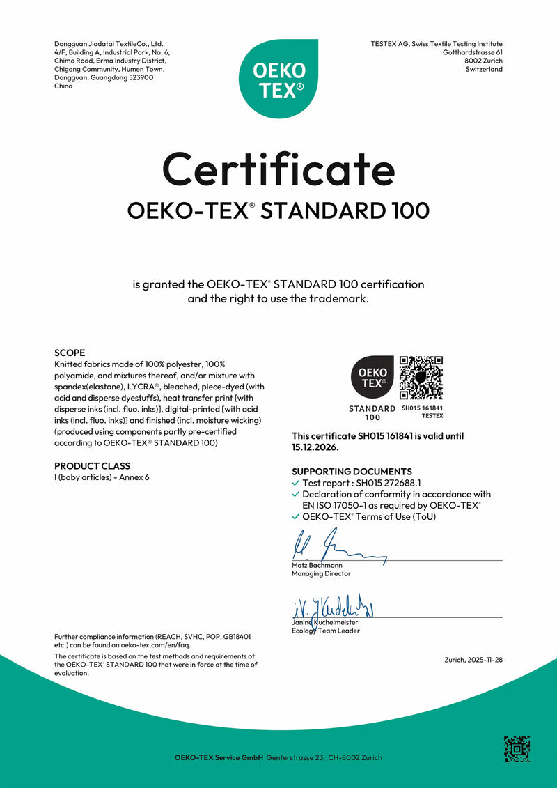 OEKO-TEX Standard 100