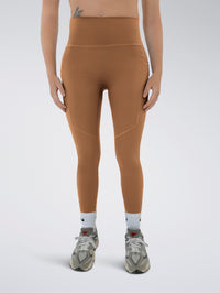Women in Chestnut Brown Align Leggings with Pockets