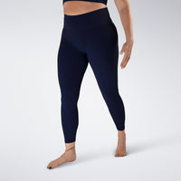 Flow State™ Yoga / Pilates Leggings in Midnight Blue — product view