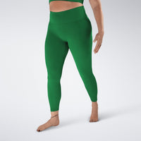 Flow State™ Yoga / Pilates Leggings in Forest Green — product view