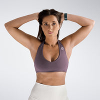 Halter Neck Sports Bra - Buttery Soft & Supportive | Halo Collection - Sleepy Sloth Ltd