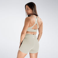 Activewear Set in ivory cream on model - Reform Collection activewear