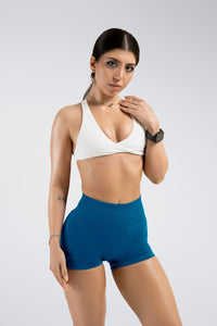 Ribbed Sculpt Shorts - Squat - Proof & High - Waisted | Evolve Collection - Sleepy Sloth Ltd