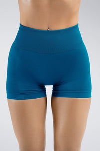 Ribbed Sculpt Shorts - Squat - Proof & High - Waisted | Evolve Collection - Sleepy Sloth Ltd
