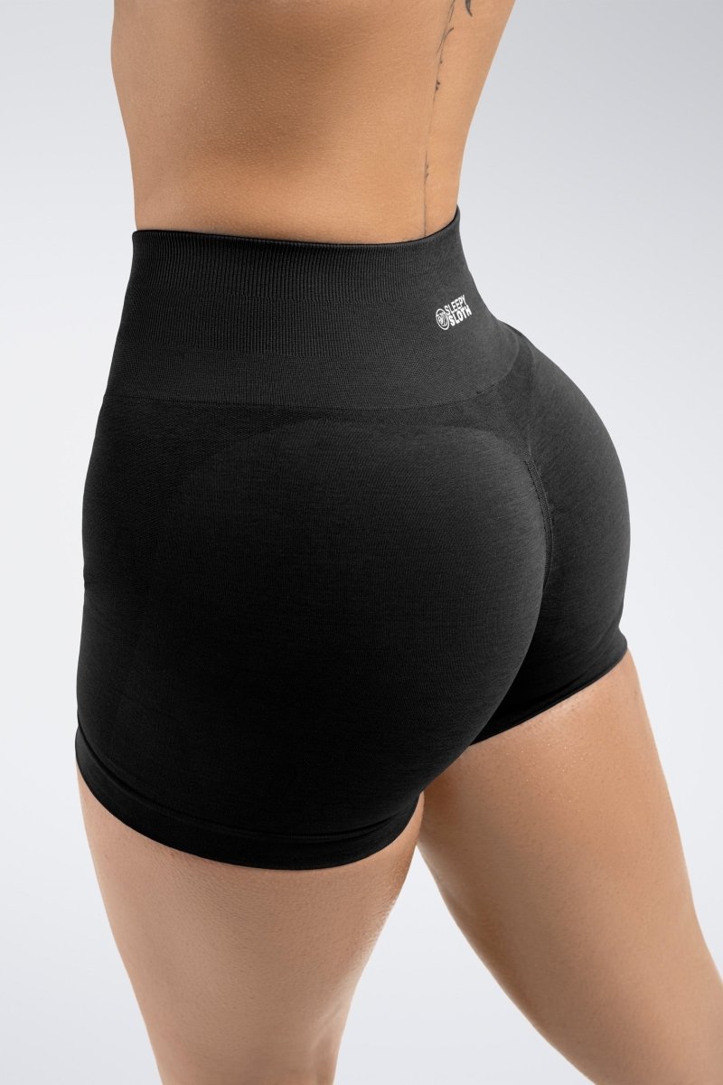 Women in Black Evolve Ribbed Sculpt Shorts