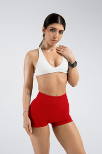 Ribbed Sculpt Shorts - Squat - Proof & High - Waisted | Evolve Collection - Sleepy Sloth Ltd