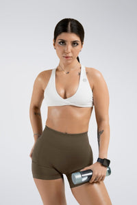 Ribbed Sculpt Shorts - Squat - Proof & High - Waisted | Evolve Collection - Sleepy Sloth Ltd