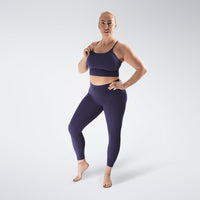 Flow State™ Yoga Top in Purple — product view