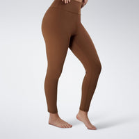 Yoga Pants in chestnut brown on model - Align Collection activewear