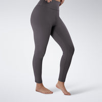 Yoga Pants in battleship gray on model - Align Collection activewear