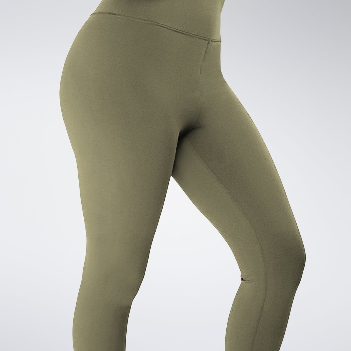 Yoga Pants in soft sage on model - Align Collection activewear